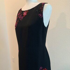 Neiman Marcus Evening Gown Intricate Beading and embroidery.